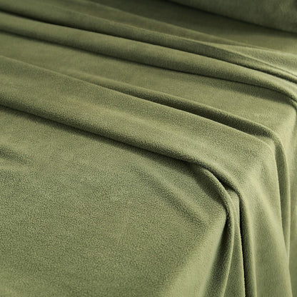 Microfleece Sheet Set | Super Soft Cozy Fleece Sheets | All-Season Warmth | Forest Green | Full (80" X 90")