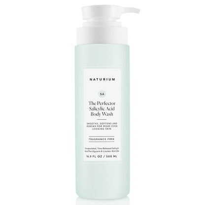 the Perfector Salicylic Acid Body Wash, Gentle & Smoothing Cleanser, 16.9 Oz