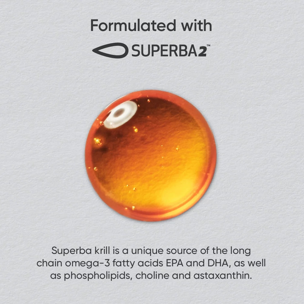 SUPERBA 2, Antarctic Krill Oil with Asraxanthin, Softgel