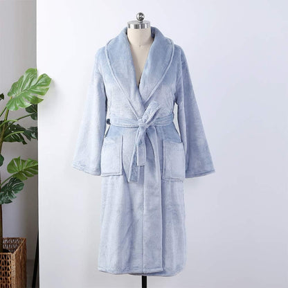 Velvetloft Robe | Super Cozy Soft Plush Lounge Robe | All-Season Warmth