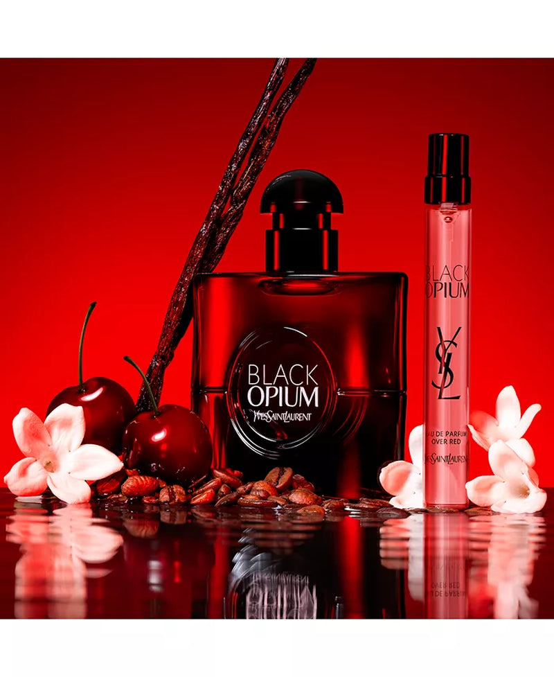 Black Opium Eau De Parfum over Red, 3 Oz.