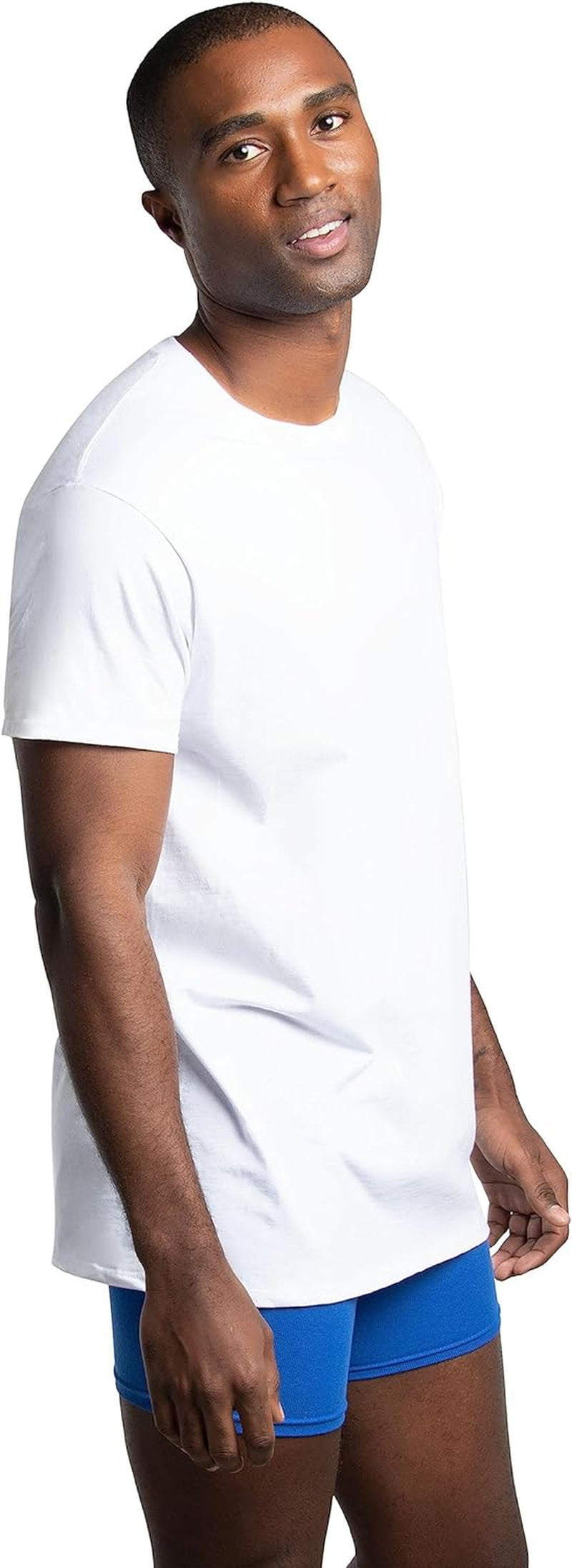 Men'S Eversoft Cotton Stay Tucked Crew T-Shirt