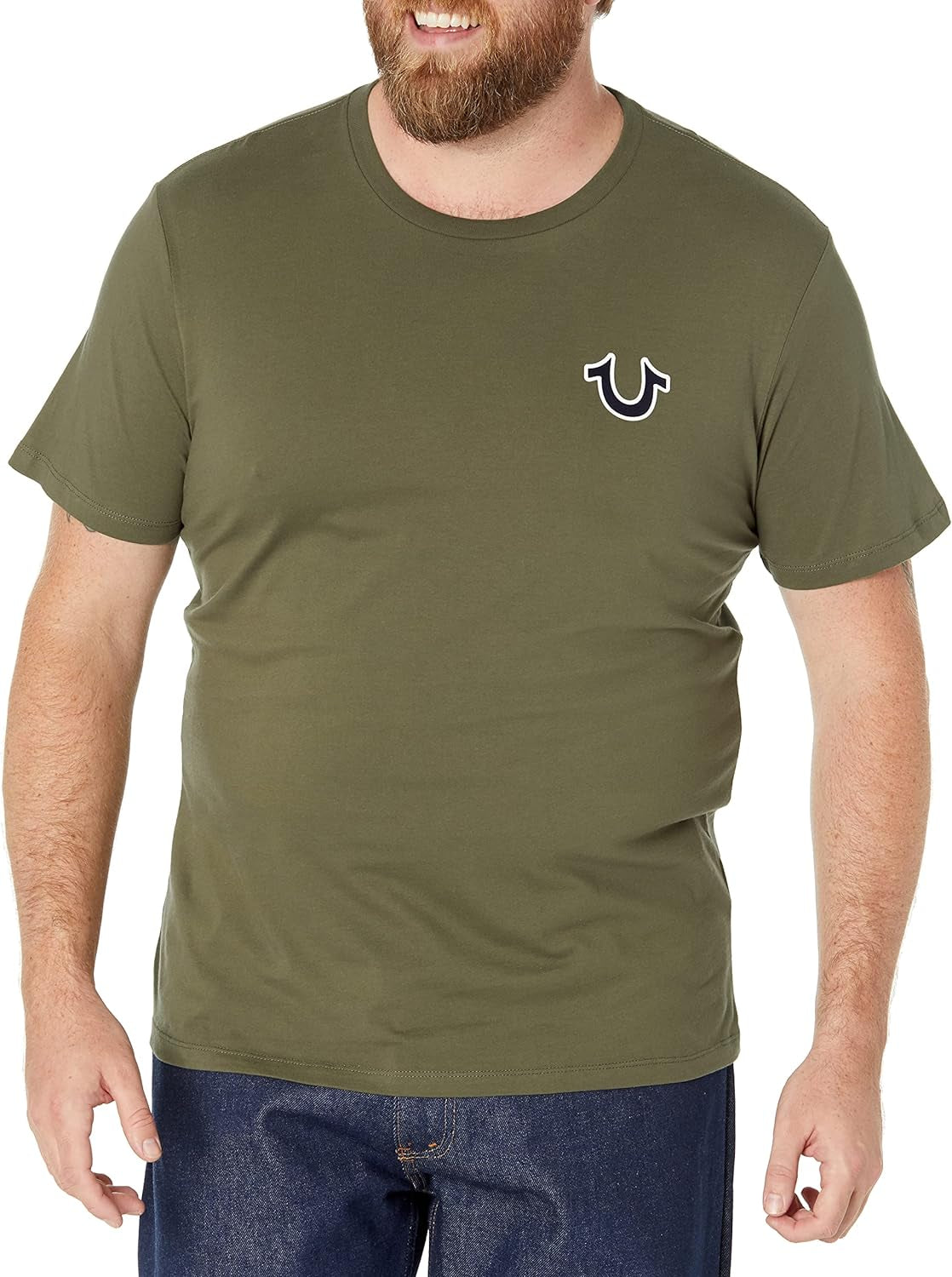 Men'S Buddha Logo Short Sleeve Tee