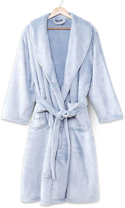 Velvetloft Robe | Super Cozy Soft Plush Lounge Robe | All-Season Warmth